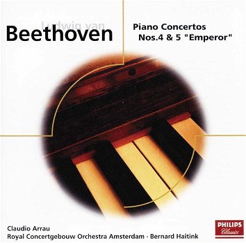 Claudio Arrau - Beethoven: Piano Concertos Nos. 4 and 5 (CD) Nieuw - 0