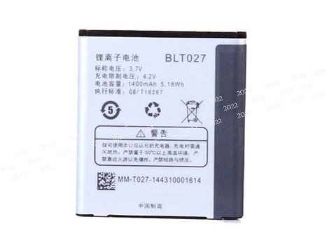 New battery BLT027 1400mAh/5.18WH 3.7V for OPPO R803 R805 - 0