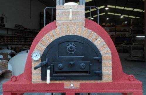 Pizzaoven traditional brick, houtgestookte steenoven ambachtelijk handgemaakt - 3