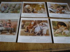 Cornelis jetses - ot en sien, - kaarten met envelop - nostalgie