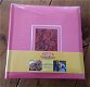 Roze fotoalbum met rozenafbeelding erop (nieuw in de folie) - 0 - Thumbnail