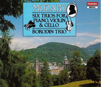 Borodin Trio - Mozart – Six Trios For Piano, Violin & Cello (2 CD) Nieuw - 0