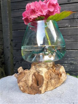 glas op hout - 1