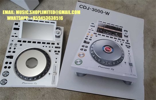 Te Koop Nieuw Pioneer DJ CDJ-3000-W/ Pioneer DJM-A9 DJ-mixer/ Pioneer CDJ-Tour1/ CDJ-2000NXS2 - 1