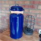 Emaille kobalt blauw melkbus groot 6 liter - 2 - Thumbnail