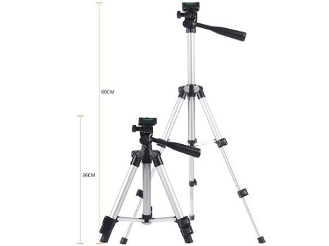 Universal Tripod 26-60 cm stafief voor webcams camera - 2
