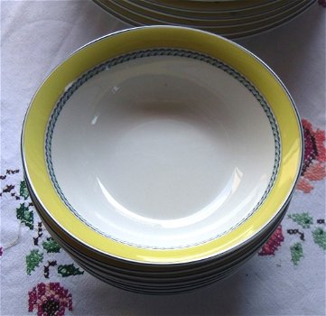 Als Nieuw! Prachtig Royal Doulton Blueberry servies.8 delig-32 stuks. - 3