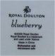 Als Nieuw! Prachtig Royal Doulton Blueberry servies.8 delig-32 stuks. - 7 - Thumbnail