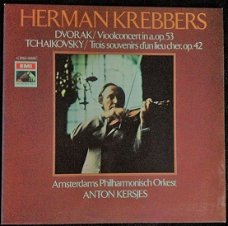 LP - Dvorak*Tchaikovsky - Vioolconcert, Herman Krebbers