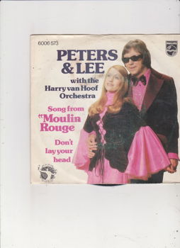 Single Peters & Lee - The song of Moulin Rouge - 0