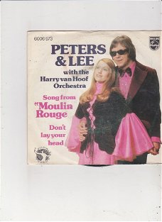 Single Peters & Lee - The song of Moulin Rouge