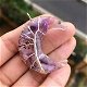 Yoga Amethyst Stone Tree Of Life Moon Energy Reiki Healing Amulet kettinghanger, - 0 - Thumbnail