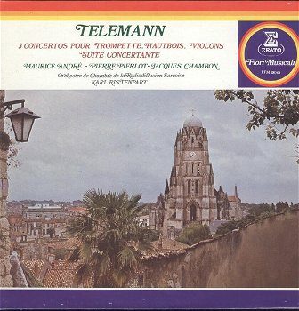 LP - Telemann - 3 concertos - suite concertante - 0