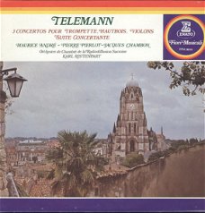 LP - Telemann - 3 concertos - suite concertante