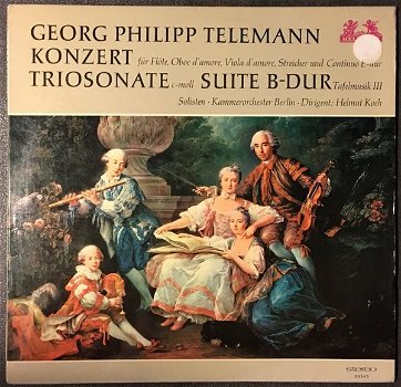 LP - Telemann - Kozert Triosonate - Suite B-dur - 0