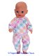 Baby Born Soft 36 cm Pyjama ruitjes/hartjes/multi - 0 - Thumbnail