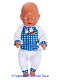 Baby Born 43 cm Pyjama Nijntje/blauw/wit - 0 - Thumbnail