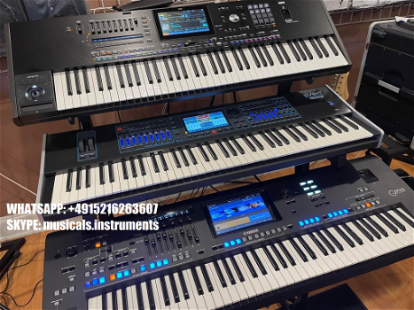 Nieuwe Yamaha Genos2 XXL 76 toetsen/Yamaha Genos XXL, Korg Pa5X 76-toetsen, Korg Pa4X, Korg Kronos2 - 4