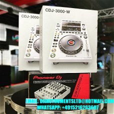 Nieuw Pioneer DJ Pioneer CDJ-3000-w (2) +1x DJM-900NXS2-W, Pioneer DJM-A9 DJ-Mixer, Pioneer DDJ-REV7