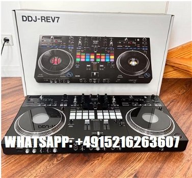 Nieuw Pioneer DJ Pioneer CDJ-3000-w (2) +1x DJM-900NXS2-W, Pioneer DJM-A9 DJ-Mixer, Pioneer DDJ-REV7 - 6