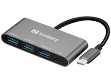 USB-C to 3x USB 3.0 Hub + PD