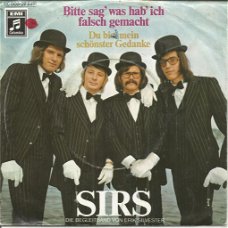 Sirs – Bitte Sag' Was Hab' Ich Falsch Gemacht (1971)