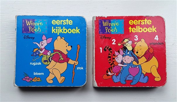 Winnie de Poeh - eerste kijkboek + eerste telboek - 0