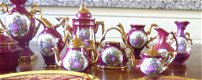 Limoges France Porselein Miniatuur Servies ( 19 Delig) - 2 - Thumbnail