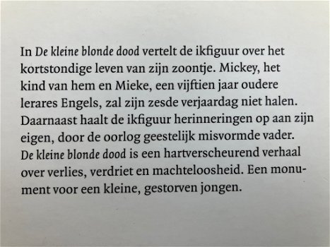 De kleine blonde dood - Boudewijn Büch - 1