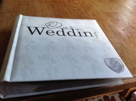 wedding, fotoalbum, nieuw - 0