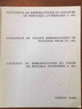 Catalogue of colour reproductions of paintings prior to 1860 - 1