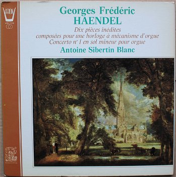 LP - Haendel - Antoine Sibertin blanc, orgels - 0
