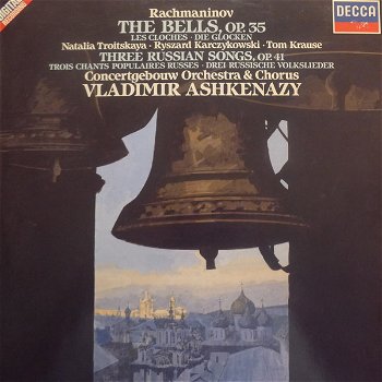 LP - Rachmaninov - The Bells op. 35 - Vladimir Ashkenzay - 0