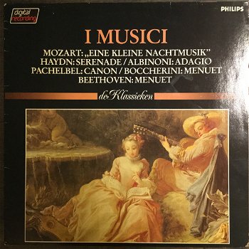 LP - I Musici - Mozart*Haydn*Albinoni*Pachelbel*Boccherini*Beethoven - 0