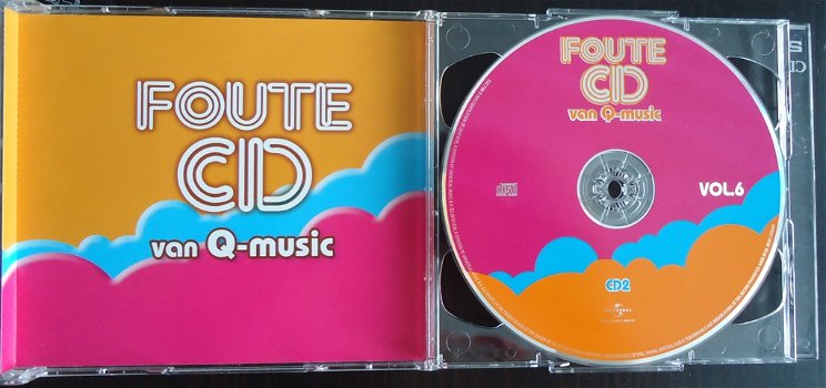 Te koop de originele dubbel-CD Foute CD Van Q-Music Volume 6 - 3