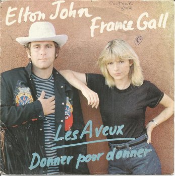 Elton John & France Gall – Les Aveux (1980) - 0