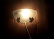 wandlamp - landelijk, brocant, roest, bladeren, blaadjes, bladeren - 5 - Thumbnail