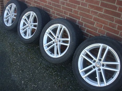 17’’Inch Originele VW Golf 7 8 Curibiba Velgen en Banden 5x112 - 2