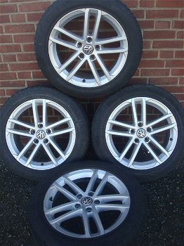 17’’Inch Originele VW Golf 7 8 Curibiba Velgen en Banden 5x112 - 4