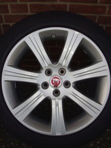 18"Originele Jaguar XF Comodora Edition Velgen en Banden Steek 5x108