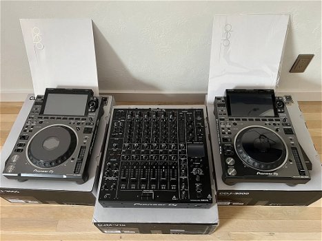 Pioneer CDJ-3000 Multi-Player, Pioneer DJM-A9 DJ Mixer, Pioneer DJM-V10-LF DJ-Mixer, Pioneer DJM-S11 - 0