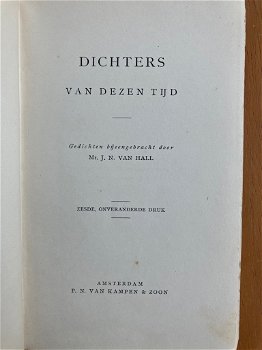 Dichters van dezen tijd - J.N. van Hall - 1