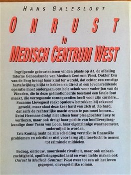 Onrust in Medisch Centrum West - Hans Galesloot - 1