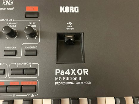 Verkoopt Korg Pa4X 76-toetsen MG2 MG Edition/ Korg Pa5X 88 toetsen/Korg Pa1000 MG Edition 61-toetsen - 1