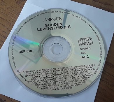 Cd: Gouden Levensliedjes - 2