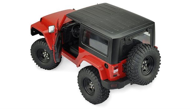 22150 AMXROCK CRAWLER WILD /Rood of geel REALISTIC SCALED BODY - 1