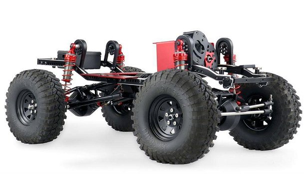 22150 AMXROCK CRAWLER WILD /Rood of geel REALISTIC SCALED BODY - 2