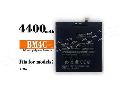 High-compatibility battery BM4C for Xiaomi Mi Mix - 0