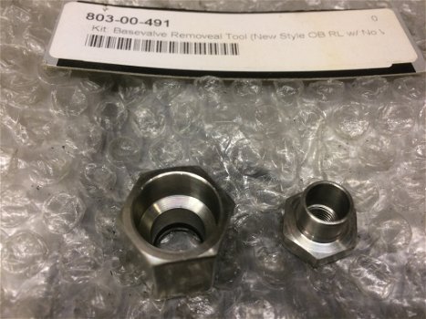 Vering basevalve removeal tool voor FOX R, RL, RLC, O/C (new style open bath RL) 803- 00-491 nieuw - 7