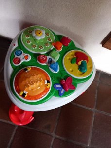 baby speeltafel chicco - met licht en geluid,nederlands / franstalig